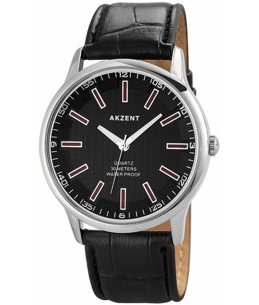 Pánské hodinky Akzent - černé
