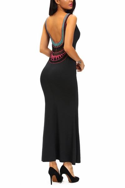 Černé dámské šaty Kimora