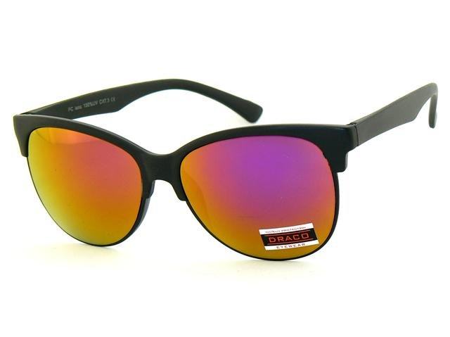 Sluneční brýle Viland - černý rám fialovozlaté skla