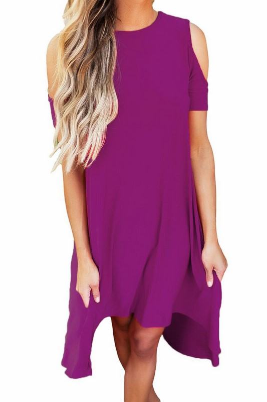 Dámské šaty Cristina - fialové