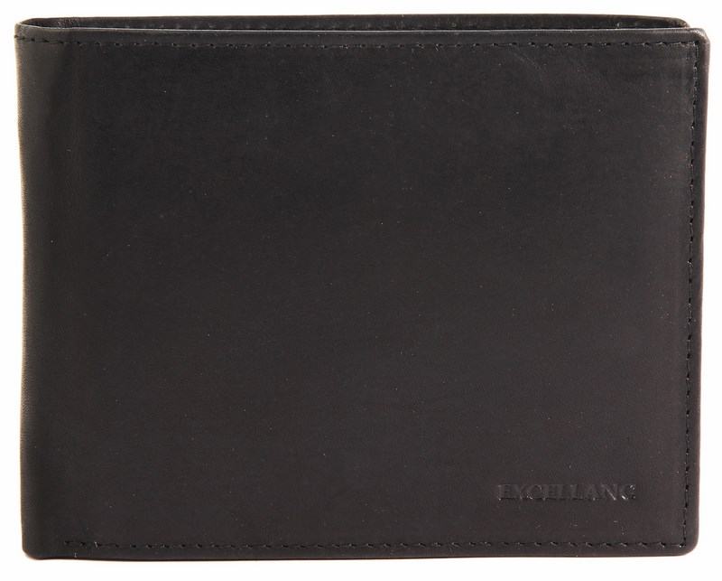 Pánská kožená peněženka EXCELLANC - černá
