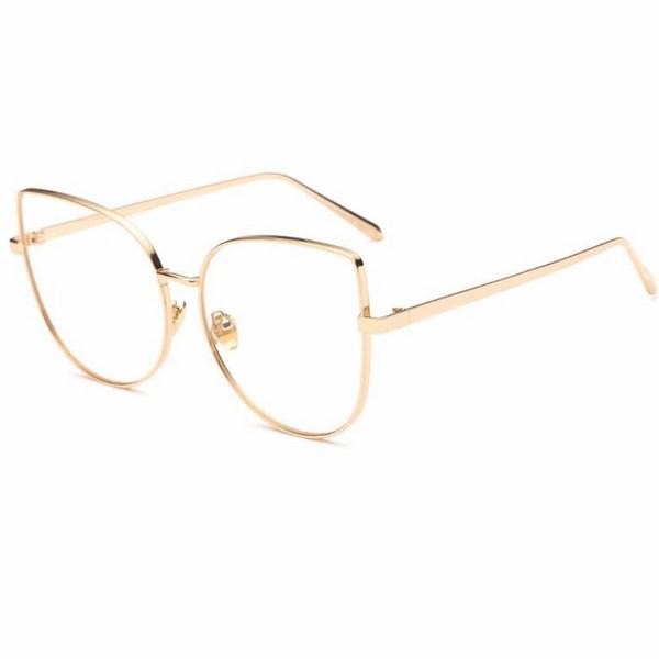 Dámské průsvitné brýle Keira zlaté