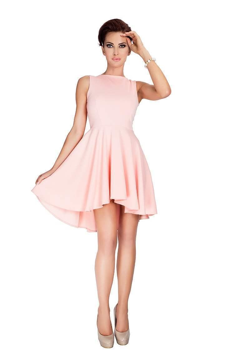 Trendovní dámské šaty Madeline růžové 33-1