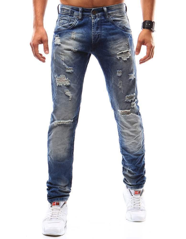 Jedinečné modré džíny Alessio ux0938