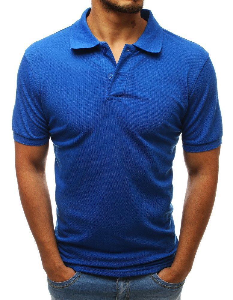 Modré pánské polo tričko px0206