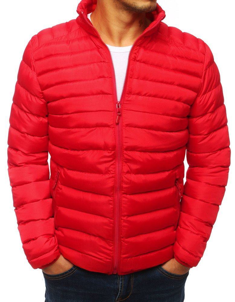 Trendy červená pánská bunda tx2856