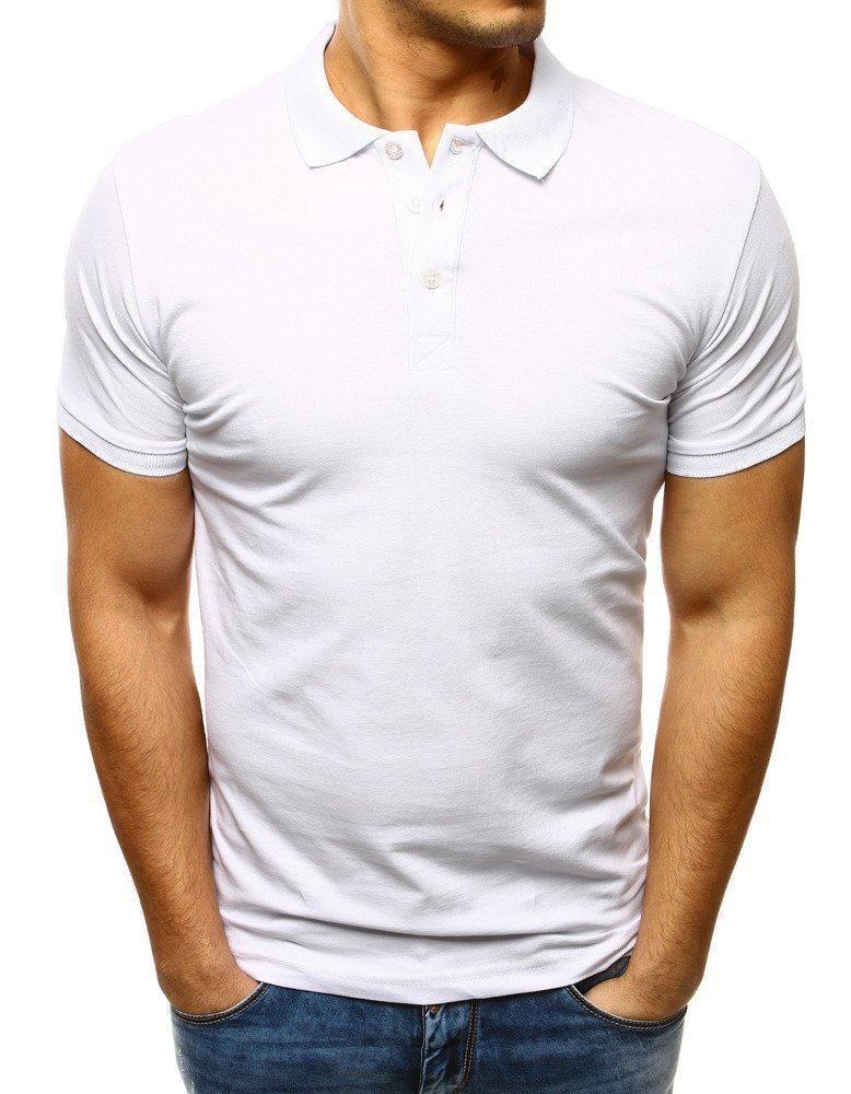 Pánské polo tričko bílé px0192