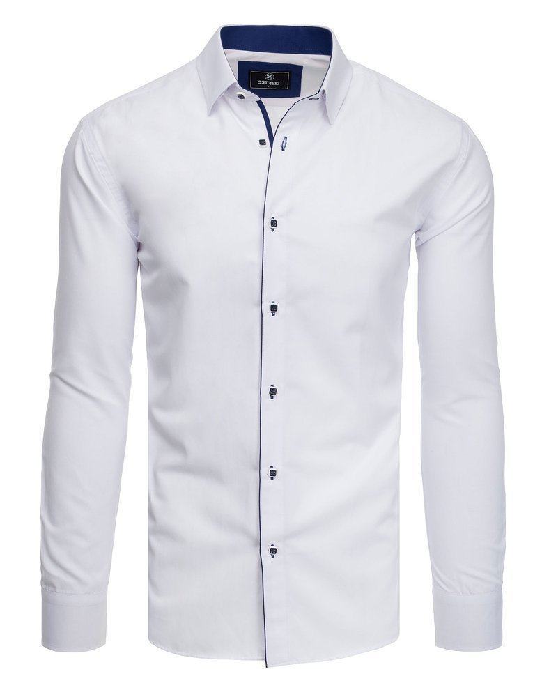 Elegantní pánská bílá košile dx1781