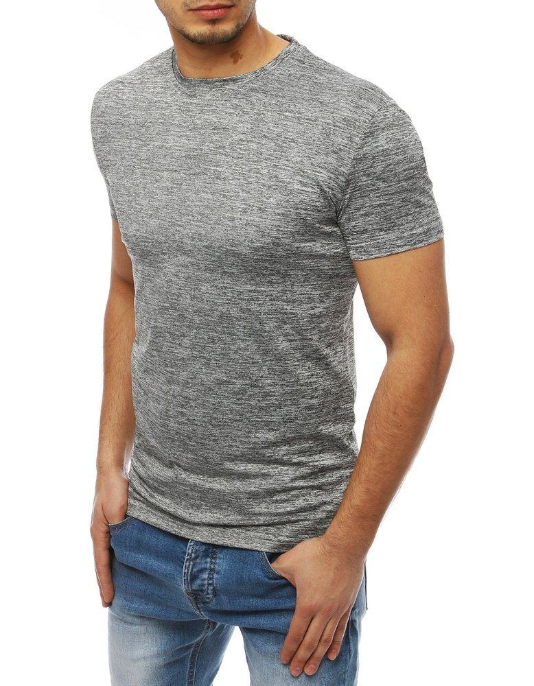 Pánské jednoduché šedé tričko RX4012